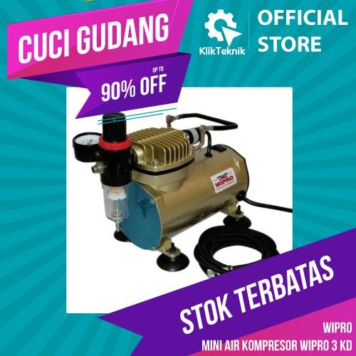 TERLARIS Mini Air Kompresor Wipro 3 Kd Atau Mesin Compressor Mini SALE