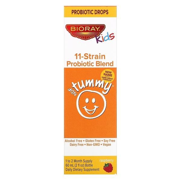 Bioray, Kids, NDF Tummy, 11-Strain Probiotic Blend 60ml