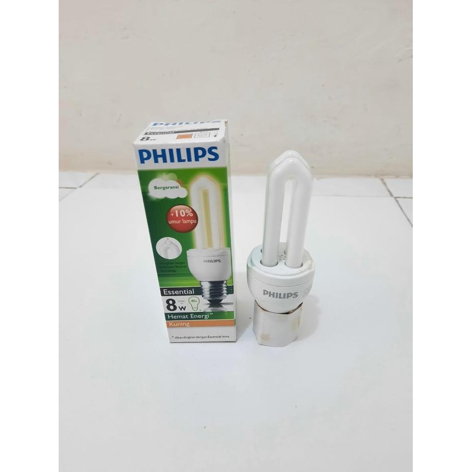 Lampu Philips 8 Watt Essential