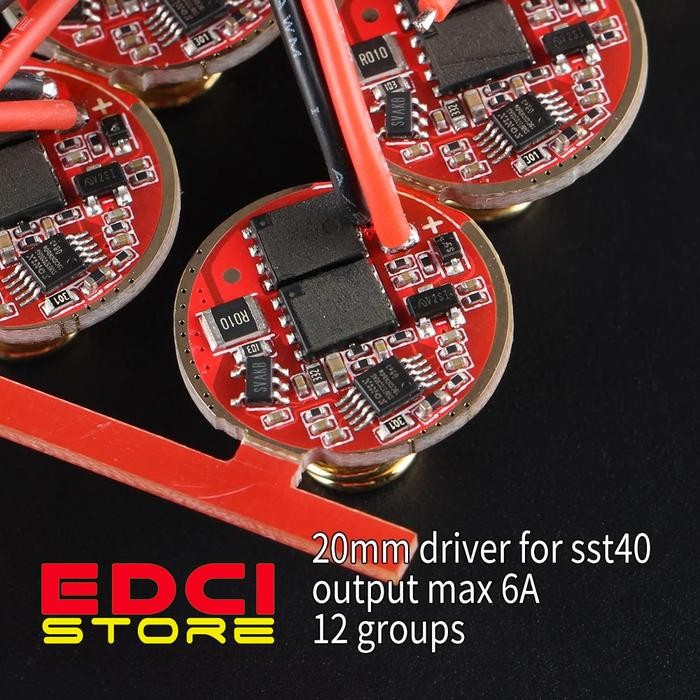 Driver Convoy 6A, 12 Group, 20mm Untuk LED SST40 dll