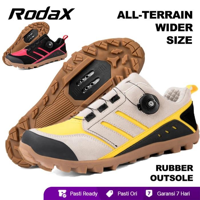 RodaX Gravity Dirt MTB Shred Cleat Shoes SPD Sepatu Bersepeda Downhill AM XC Enduro Freeride Cleat