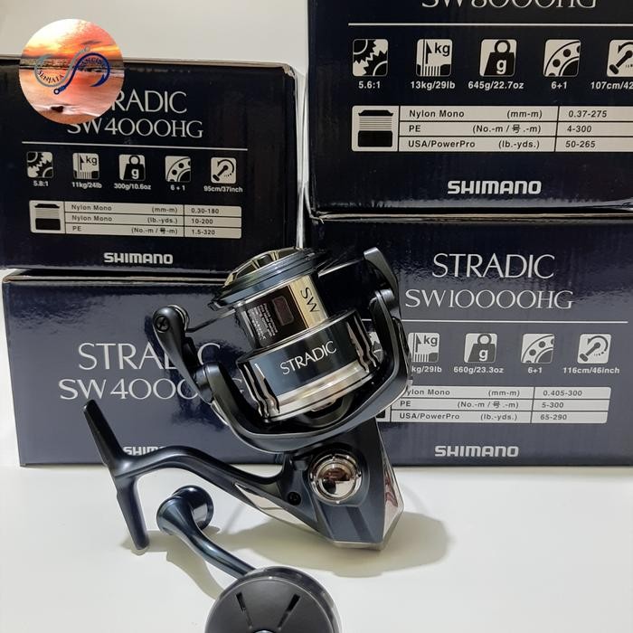 Shimano Stradic SW 2020 4000HG 8000HG 10000HG