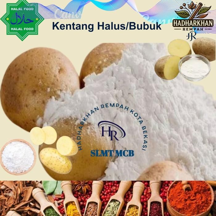 

Tepung Kentang 1 Kg / Potato Flakes Khusus untuk LONG POTATO 1000 gr