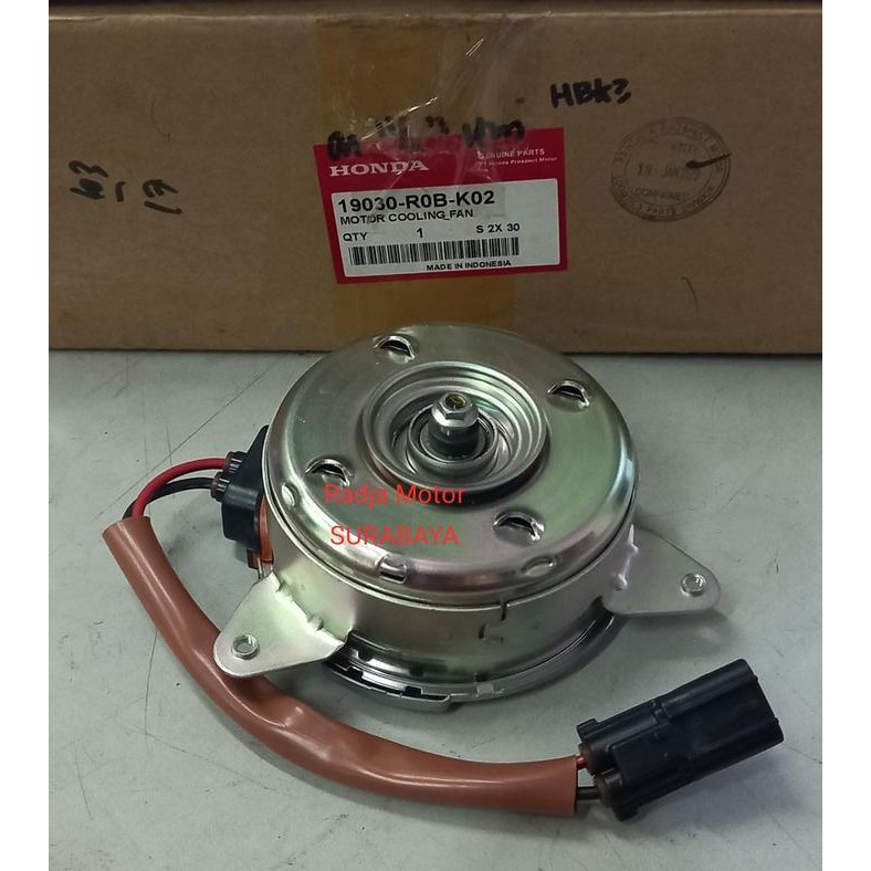 Motor Fan Radiator Brio 2012 2013 2014 2015 2016 2017 2018 2019 2020 Kode 095
