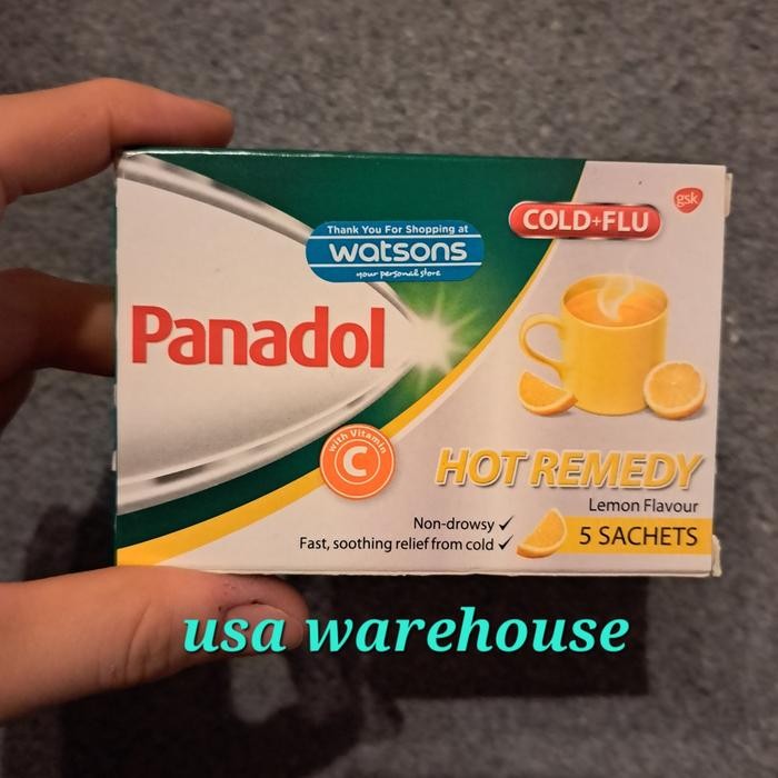 Panadol Hot Remedy Lemon flavor - 5 sachet Singapore