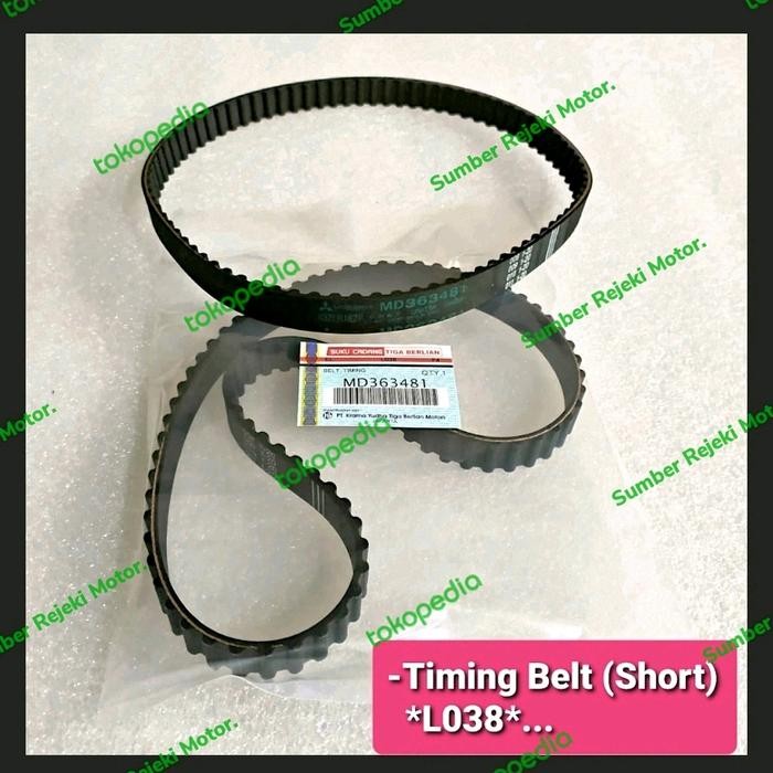 Timing Belt L300 Diesel Pendek Sabuk Timing L300 Diesel Pendek Kode 063