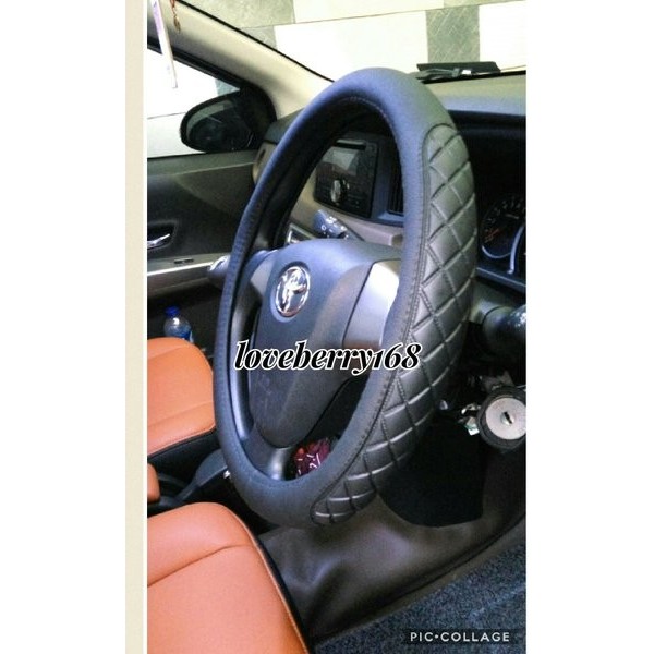 Sarung/Cover Stir Warna Hitam Khusus Avanza Xenia Tahun 2012-2016/ Kode 090