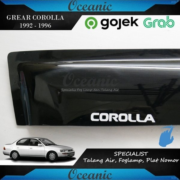 Talang Air Corolla Great Great Corolla 1992 1993 1994 1995 1996 Model Kode 058