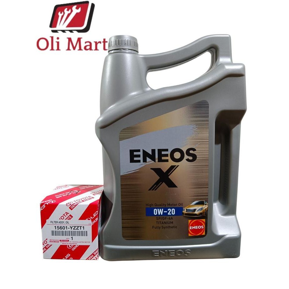Oli Mesin Eneos 0W-20 Filter Oli Toyota Calya Original