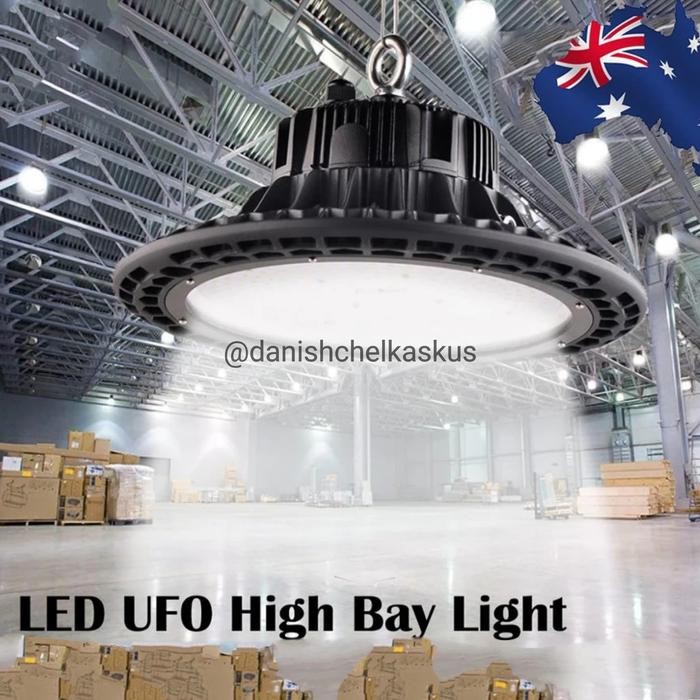 LED UFO HIGH BAY LAMPU PABRIK / INDUSTRI 100 WATT