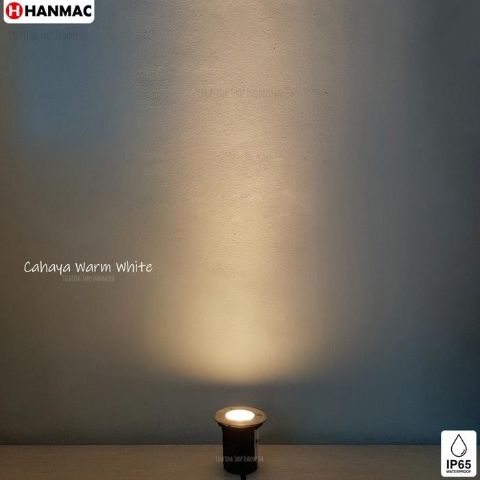 Lampu lantai led tanam sorot focus 12 derajat taman outdoor waterproof