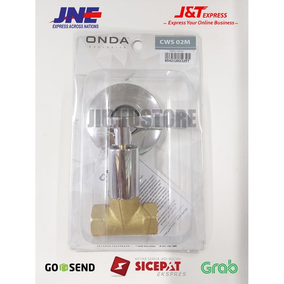 PREMIUM STOP KRAN TANAM ONDA CWS02M STOP KRAN SHOWER ONDA EXCLUSIVE CWS 02M
