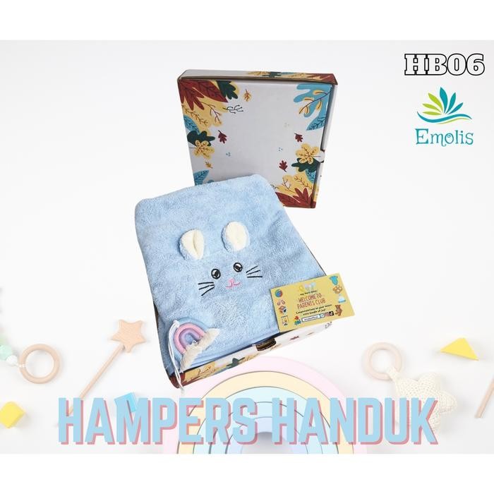 

HB06 Hampers Bi Newborn Baby Gift Emolis Kado Bi Lahiran Unisex / Boy / Girl Perlengkapan Bi
