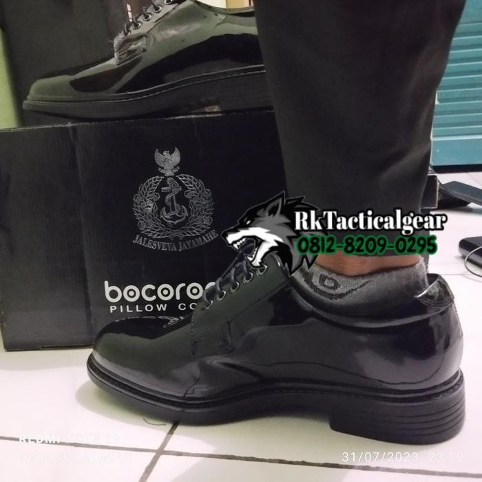 Dapatkan (Original) Sepatu Pdh Jatah Tni Al Bocorocco Skr105
