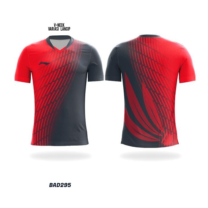 Promo Koas Baju Jersey Olahraga Badminton Tenis Pingpong Custom Bad295