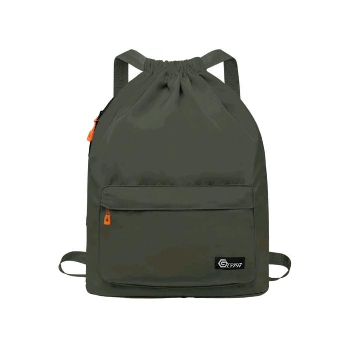 Tas Ransel Pria Wanita Tas Serut Bag Sporty