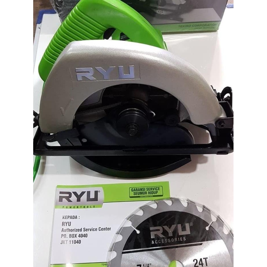 Ryu Circular Saw 7 In Mesin Gergaji Kayu Ryu Potong Kayu