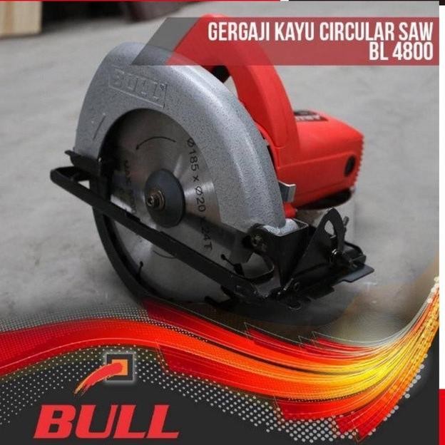 Wm Mesin Gergaji Kayu Circular Saw Bl4800 Bull
