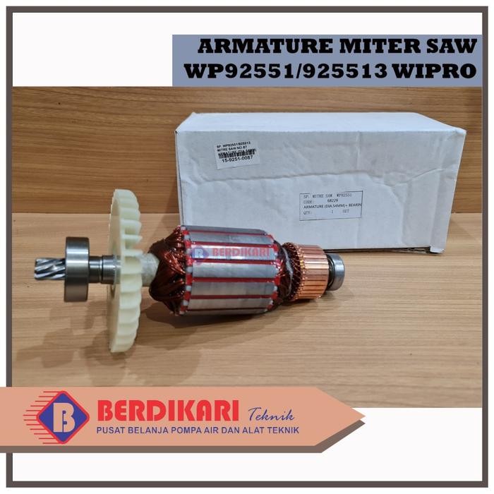 Armature Angker Miter Saw Wipro - Wp92551 Wp 92551 Wp925513 Wp 925513