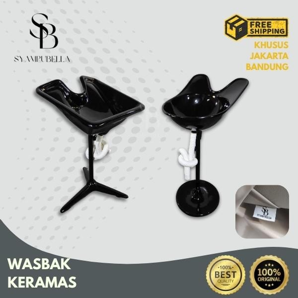 Wasbak Keramas Portable Wasbak Tangkai Wasbak Cuci Rambut