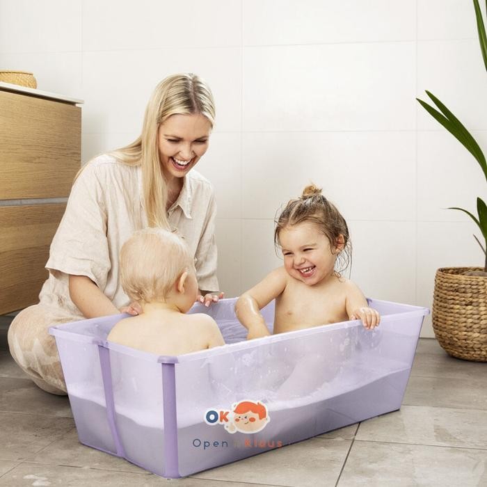 Stokke Flexi Bath Foldable Baby Bath Tub Size Extra Large New Variant