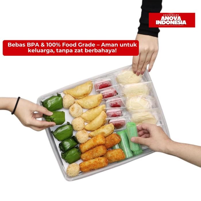 TEMPAT DONAT PLASTIK SHINPO DONATSU SIP 306 & 306.L FOOD GRADE . BPA FREE