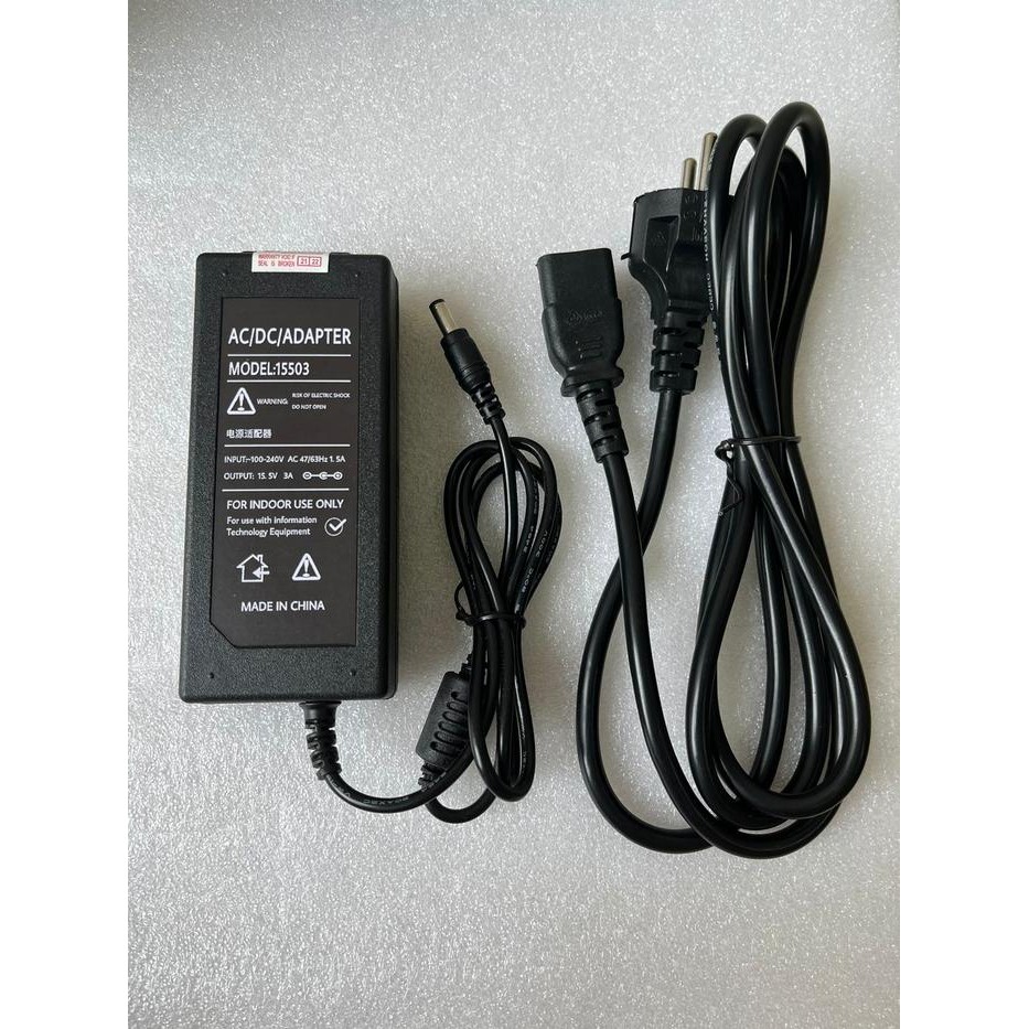 AC/DC/ADAPTER 15.5V 3A MODEL 15503