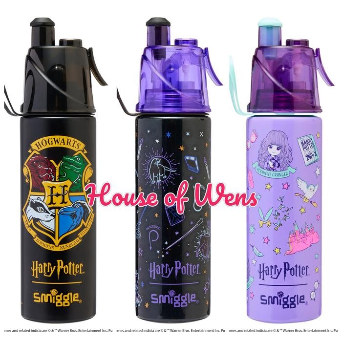 SMIGGLE HARRY POTTER SPRITZ INSULATED STAINLESS STEEL BOTTLE ORIGINAL