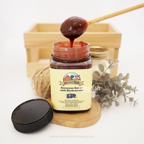 

Hillary Farm Rewa Rewa Blackcurrant Honey 500gr