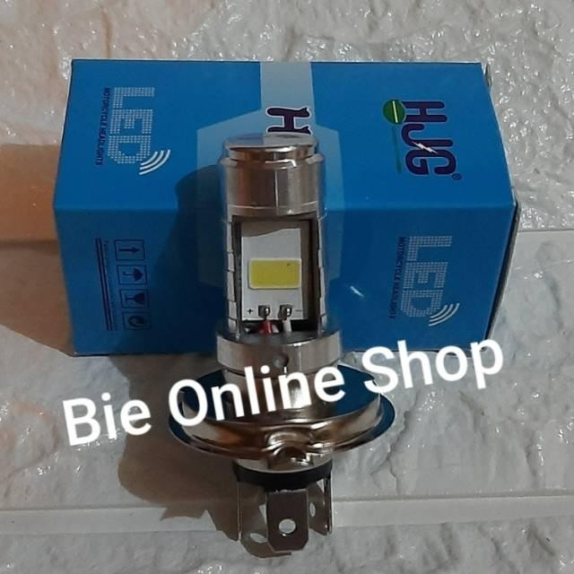 LAMPU LED MOTOR H4 18WATT SUPER TERANG