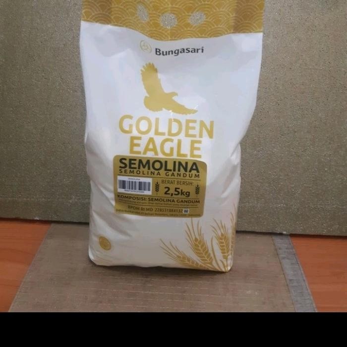

Caraka.store1 tepung semolina golden eagle