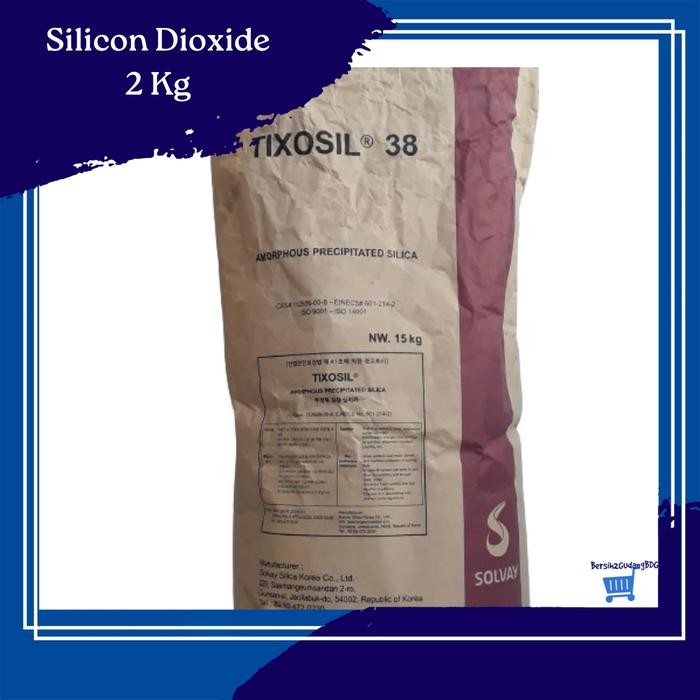 

Caraka.store1 Silicon Dioxide Food Grade - SiO2 - Anti Caking - Anti Kempal
