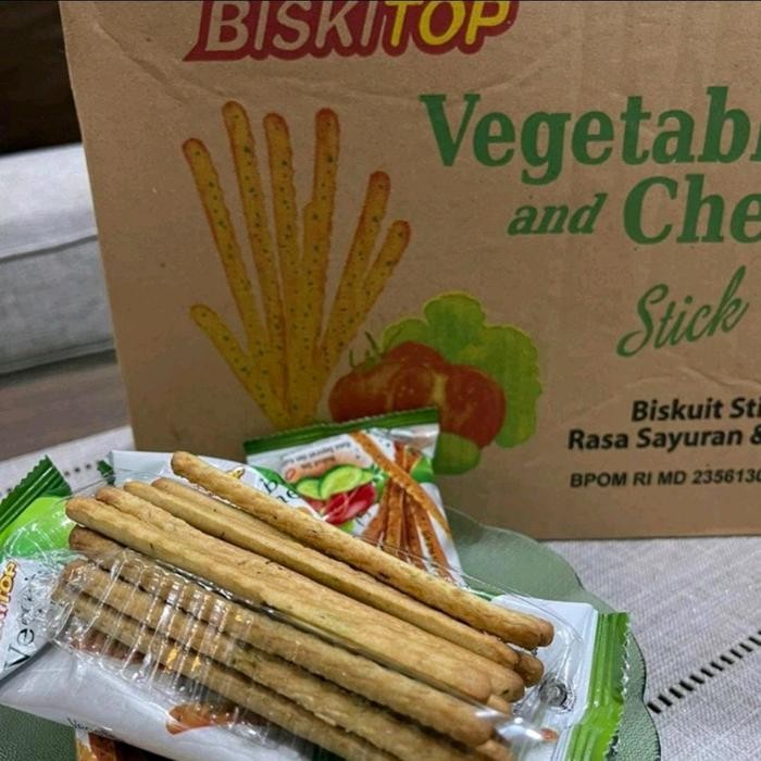

VEGETABLE CHEESE STIK SAYUR (COD) Biskuit Camilan Food Makanan
