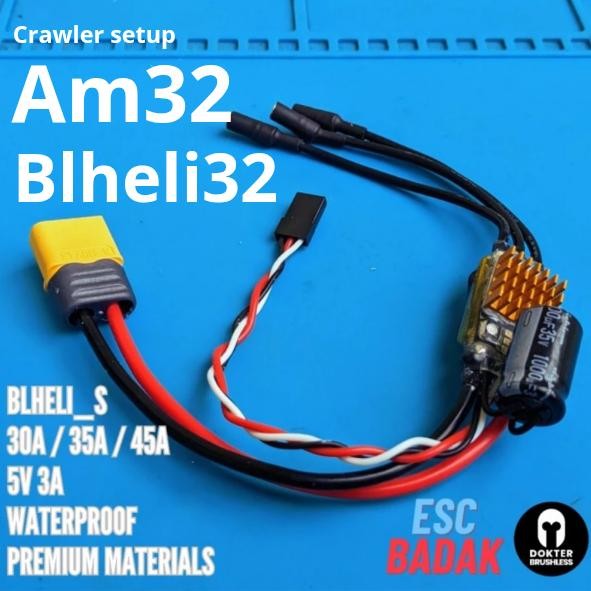 Ready JT ESC badak blheli adventure crawler