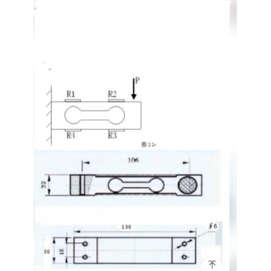 LOADCELL TIMBANGAN DIGITAL SENSOR 10KG
