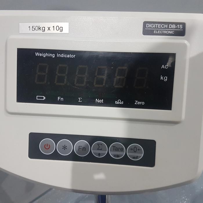 TIMBANGAN DUDUK DIGITAL BEST QUALITY 150 KG DIGITECH DB-1S