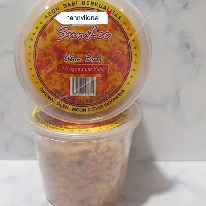 

SALE !!! ABON BABI MERK SUN LEE/BAKHU MALAYASIA NON HALAL READYY