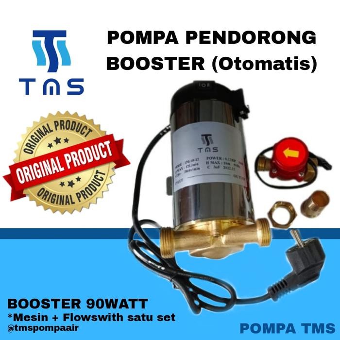 Pompa Pendorong Pompa Air Booster Pump Low Watt 90W Pompa Dorong Auto