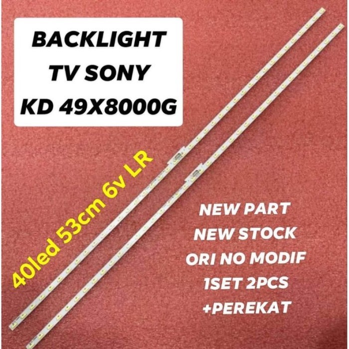 (Expert) LAMPU LED BACKLIGHT BL SONY TV KD 49X8000G KD-49X8000G
