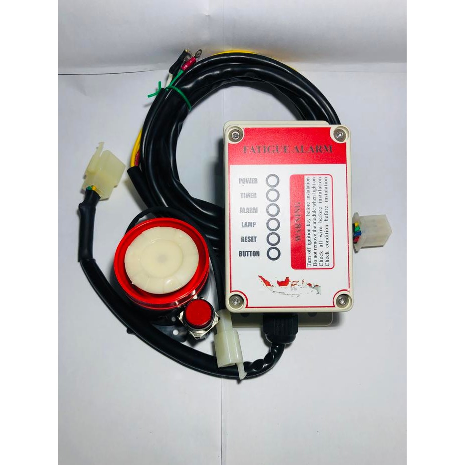 Ready Stock Fatigue Alarm 24V Fatigue Warning Alarm Alarm Kelelahan 24V