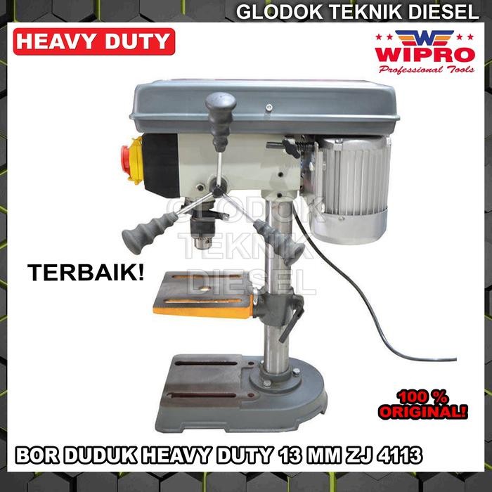 Wipro Mesin Bor Duduk Heavy Duty 13 MM HD ZJ4113 ZJ 4113 ORIGINAL