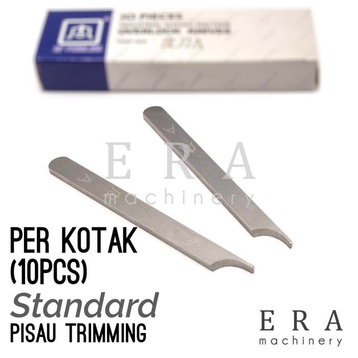 

Pisau Trimming Kulit per KOTAK isi 10pcs Sepatu Knife Blade Leather Shoe Machine Mesin Triming