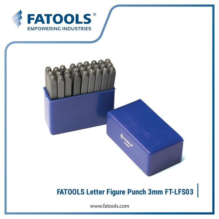 

FATOOLS LFS03 - LETTER & NUMBER PUNCH SIZE 3