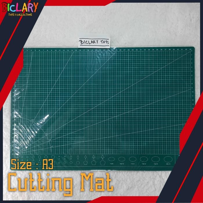 

Cutting Mat Gundam A3 Alas Potong 45x30 2 Sisi Double Side Joyko