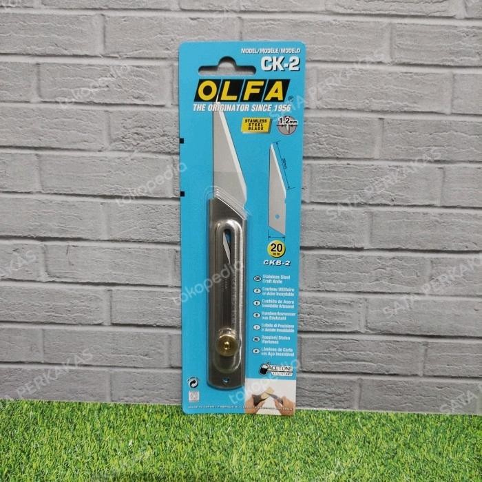 

Pisau Cutter Craft Knife CK-2 OLFA JAPAN