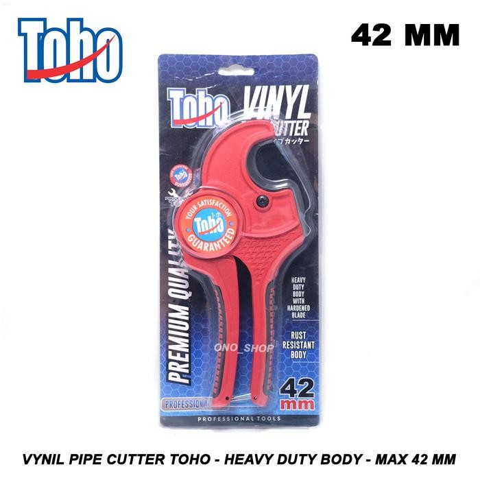

Vynil Pipe Cutter Toho - Heavy Duty Body - Max 42 mm