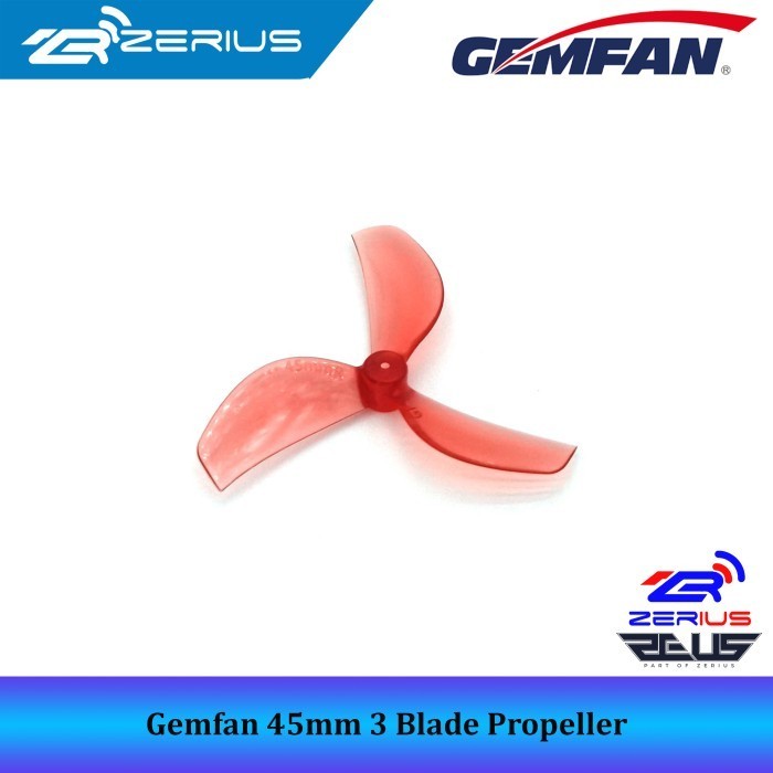 [Expert] Gemfan 45mm 3 Blade 1mm / 1.5mm Shaft Propeller