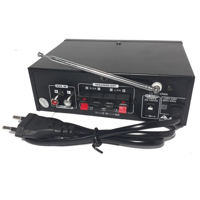 (Expert) Fleco Amplifier Bluetooth Mini F-616BT Stereo Karaoke