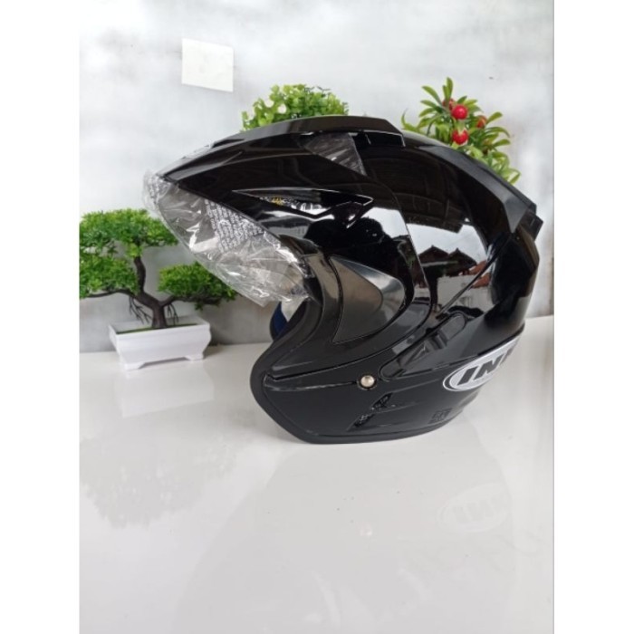 (Expert) HLM INK TOPI DUBLE VISOR WARNA LENGKAP+ kardus + buble bubble wrap