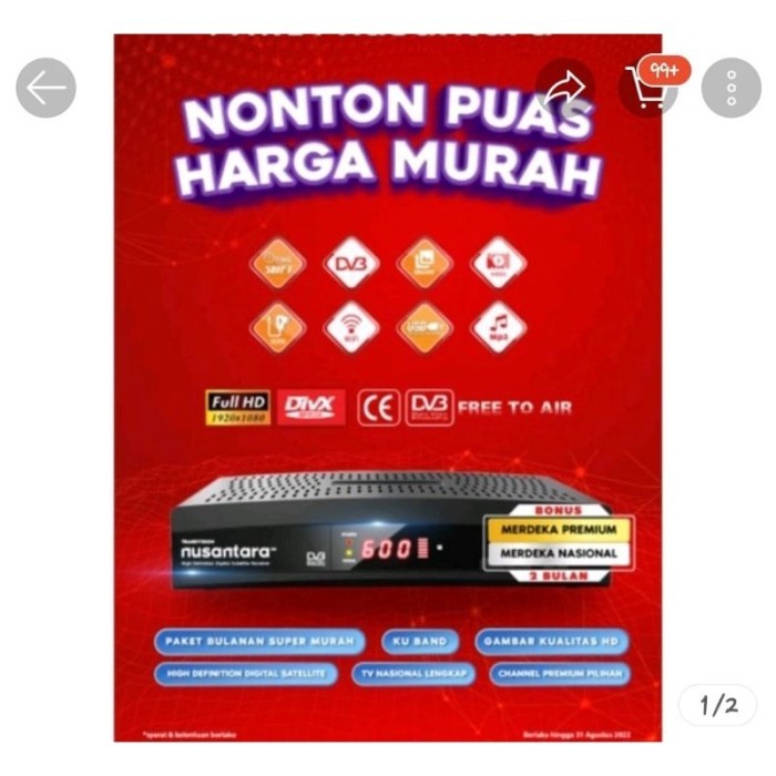 RECEIVER NUSANTARA HD MERDEKA